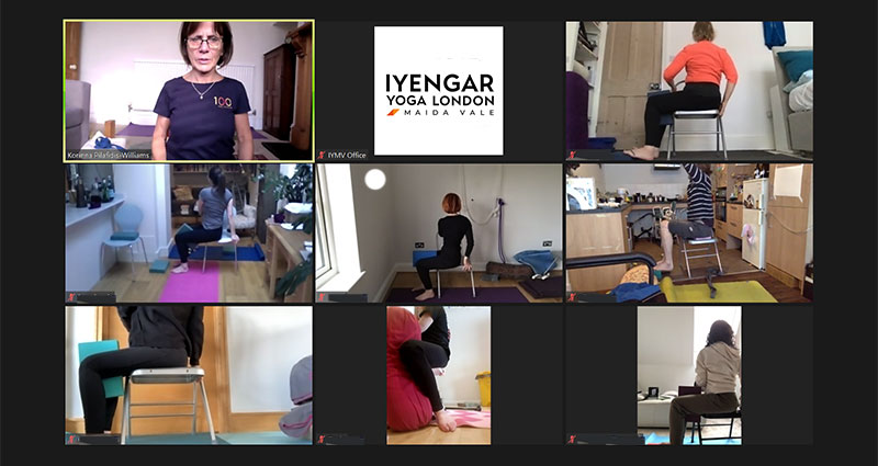 Iyengar Yoga London Livestream MS Class