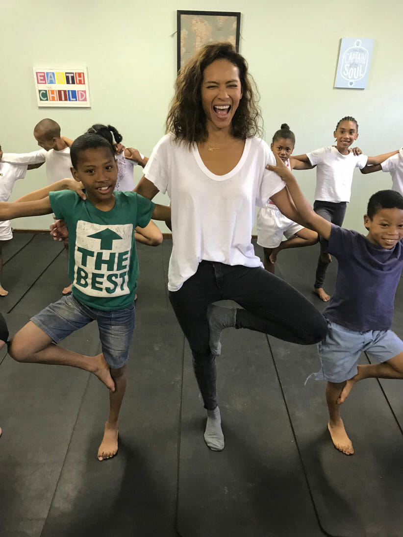 Lesley-Ann Brandt at Earthchild Project 