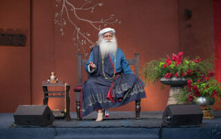 Sadhguru, Dias Image, Blue, 2019, Pictures Bliss Beyond Intoxication