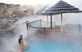 hot springs at The Springs Pagosa Springs